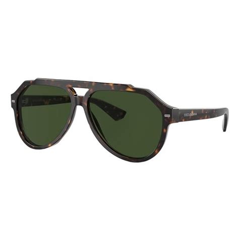 Dolce & Gabbana DG 4452 502/71 Havana Plastic Aviator .